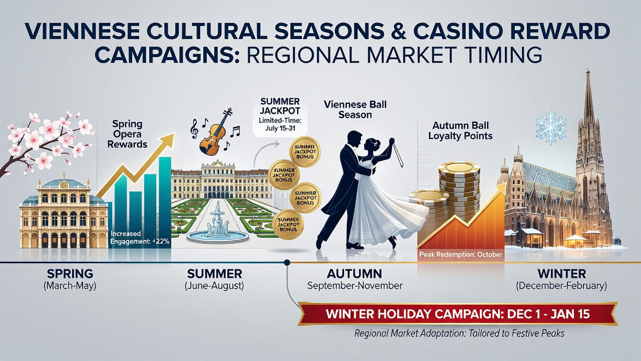 Summer festival crowds in Vienna and corresponding casino reward campaign adjustments
